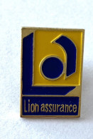 PINS BANQUE  CREDIT LYONNAIS LION ASSURANCE  / Logo  /  33NAT - Banques