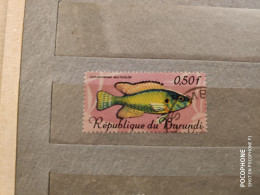 1978	Burundi	Fishes (F69) - Gebruikt