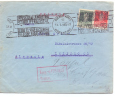 Enveloppe Omslag - Argentina Buenos Aires à Leipzig 1933 - Ganzsachen