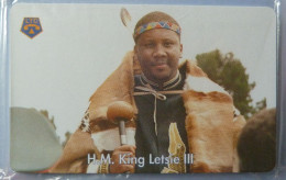 LESOTHO - Chip - HM King Letsie III - M30 - Mint Blister - Lesotho