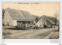 Julot1939 ...  MASBOURG ..--  Coin Rustique . 1909 De FORRIERES Vers IXELLES ( Melle Hubertine ) . Voir Verso . - Nassogne