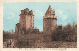 FRANCE - Elven - Les Tours De La Forteresse De Largoët - Colorisé - Carte Postale Ancienne - Elven