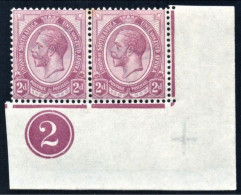 South Africa 1913. 2d BROKEN HORNS In Wmk (UHB 5 V19). SACC 5*, SG 6*. - Nuevos