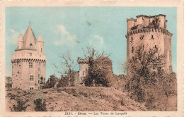 FRANCE - Elven - Les Tours De Largoët - Colorisé - Carte Postale Ancienne - Elven