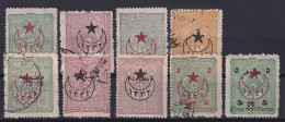 OTTOMAN EMPIRE 1916 - Canceled - Mi 388-391, 393-397 - Gebruikt