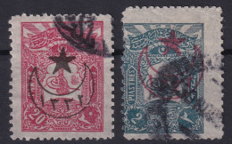 OTTOMAN EMPIRE 1916 - Canceled - Mi 425E, 427E - Usati