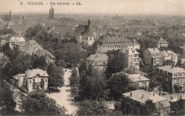 France - Alsace - Colmar - Vue Générale - LL - Eglise - Carte Postale Ancienne - Alsace