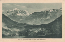 FRANCE - Le Mont Blanc (4810m) Vu De St Jeoire (Haute Savoie) - Carte Postale Ancienne - Saint-Jeoire