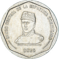 Monnaie, République Dominicaine, 25 Pesos, 2005 - Dominicaine