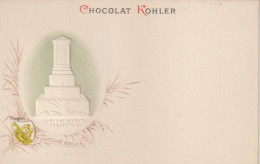 Rare Et Magnifique Cpa Chocolat Kohler Gaufrée Villes Des Cantons Suisse Thurgovie - Verzamelingen & Kavels