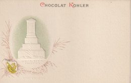 Rare Et Magnifique Cpa Chocolat Kohler Gaufrée Villes Des Cantons Suisse Thurgovie - Collections & Lots