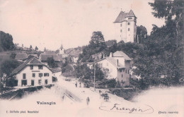 Valangin NE, Café Du Pont Et Château (9.5.1899) - Valangin