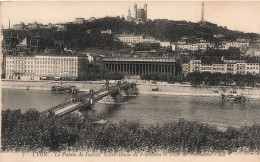 FRANCE - Lyon - Le Palais De Justice - Notre-Dame De Fourvière Et Tour Fourvière - Carte Postale Ancienne - Sonstige & Ohne Zuordnung