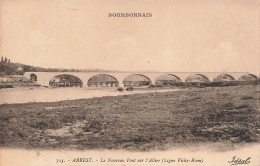 FRANCE - Abrest - Le Nouveau Pont Sur L'Allier - Ligne Vichy-Riom - Carte Postale Ancienne - Autres & Non Classés