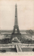 FRANCE - Paris - La Tour Eiffel Prise Du Trocadéro - Carte Postale Ancienne - Eiffelturm