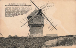 FRANCE - Guérande - Moulin De Crémeur Dit "Moulin Du Diable" - Carte Postale Ancienne - Guérande