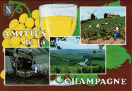 CHAMPAGNE - Vendanges - Vignobles Et Pressoir - Champagne-Ardenne