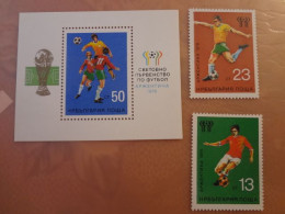 1978 Bulgaria Football (F69) - Used Stamps