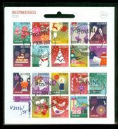 NEDERLAND *  NVPH V 3236 - 3255 * KERST * CHRISTMAS * NOEL * BLOK * NETHERLANDS * POSTFRIS GESTEMPELD * C.W. EURO 25.00 - Used Stamps