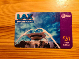 Prepaid Phonecard USA, AT&T - LAX - AT&T