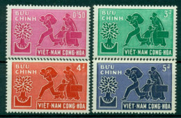 SOUTH VIETNAM 1960 Mi 204-07** World Refugee Year [L3550] - Vluchtelingen