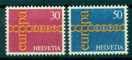 SWITZERLAND 1971 Mi 947-48** Europa CEPT [L3632] - 1971