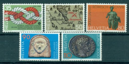 SWITZERLAND 1986 Mi 1308-12** Anniversaries [L3658] - Archéologie