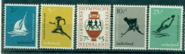 NETHERLANDS 1956 Mi 678-82** Olympic Summer Games, Melbourne [L3695] - Zomer 1956: Melbourne