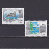 FINLAND 1986, Sc# 735-736, Ringed Seal, Animals, MNH - 1986