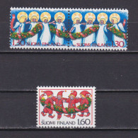 FINLAND 1986, Sc# 744-746, Christmas, MNH - Unused Stamps