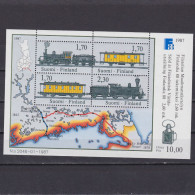 FINLAND 1987, Sc# 755, Trains, MNH - Unused Stamps