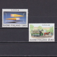 FINLAND 1988, Sc# 771-772, Europa-CEPT, Communication And Transport, MNH - Unused Stamps