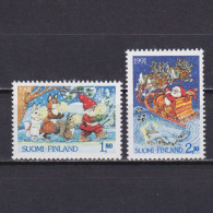 FINLAND 1991, Sc# 874-875, Christmas, MNH - Neufs