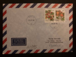 LETTRE Par Avion Pour La FRANCE TP MARKJORDBAEA 3 50 + MOLTE 3 50 OBL.16 07 96 OSLO - Storia Postale