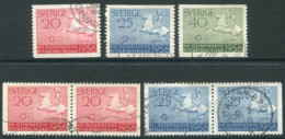 SWEDEN 1956 Equestrian Olympiad Used  Michel 413-14 - Used Stamps