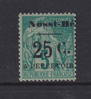 Nossi-Be, Scott J15 (Yvert TT10), MLH - Unused Stamps