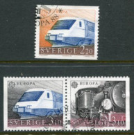 SWEDEN 1988 Europa: Transport. Used.  Michel 1501-03 - Oblitérés