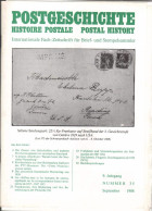 REVUE POSTGESCHICHTE  N° 35 De Septembre 1988 - French (from 1941)