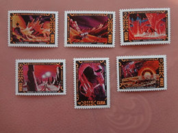 1974 Cuba Space	(F69) - Unused Stamps
