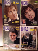 Revues Chorus Sur La Chanson, 28 Numéros De 2002 à 2008. - Música