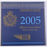 Euro, Saint Marin, Coffret Brillant Universel 2005 - San Marino