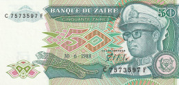 Zaïre, 5 ZAIRE 1988  P-32   UNC - Zaire