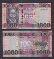 SOUTH SUDAN - 2021 1000 Pounds UNC - Zuid-Soedan