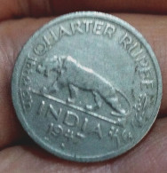 British East Africa, Quarter Rupee, 1947, AUNC, Agomeza - Colonie Britannique