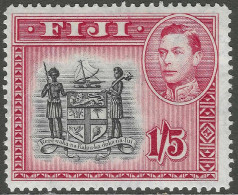 Fiji. 1938-55 KGVI. 1/5 MH. SG 263 - Fiji (...-1970)