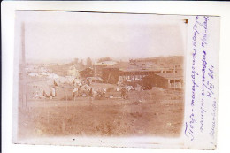 ARMENIA ALEXANDROPOL LENINAKAN GYUMRI EARTHQUAKE 1926 POSTAL AND TELEGRAPH OFFICE TENTS OF EMPLOYEES REAL PHOTO 4R - Arménie