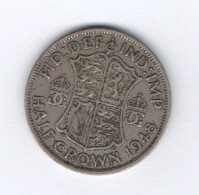 Grande-Bretagne - Georges VI - Roi - Half Crown 1948 - Otros & Sin Clasificación