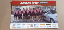 Equipe Team Davo Lotto Davitamon Format 15 X 24 Cm - Volleyball