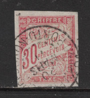 Colonies Générales 1859-1865 - Dahomey - Yvert Taxe 22 - Oblitéré PORTO  NOVO - Portomarken