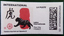 France > Personnalisés > Horoscope Le Tigre - Printable Stamps (Montimbrenligne)